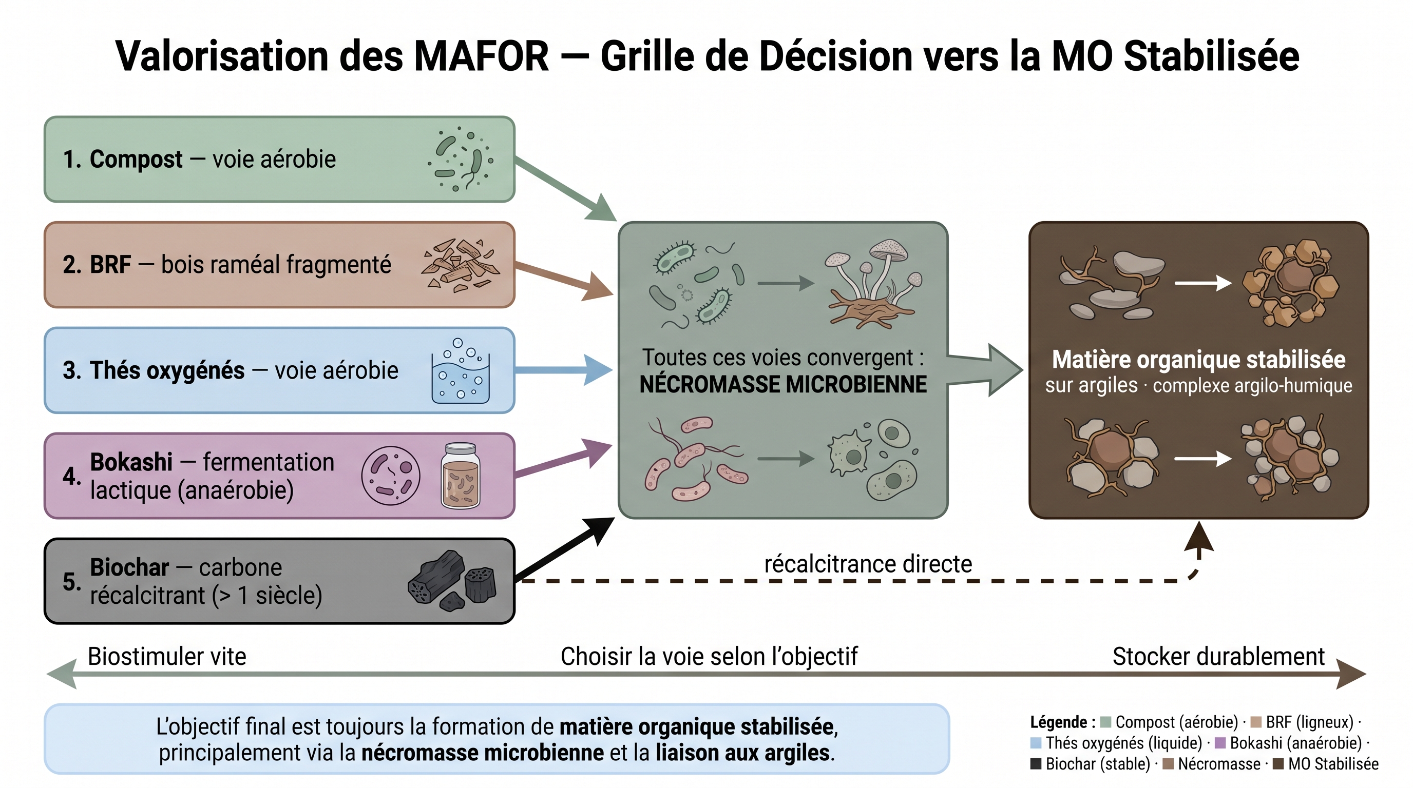 C15 — Valorisation des MAFOR : BRF, compost, biochar et stabilisation de la MO