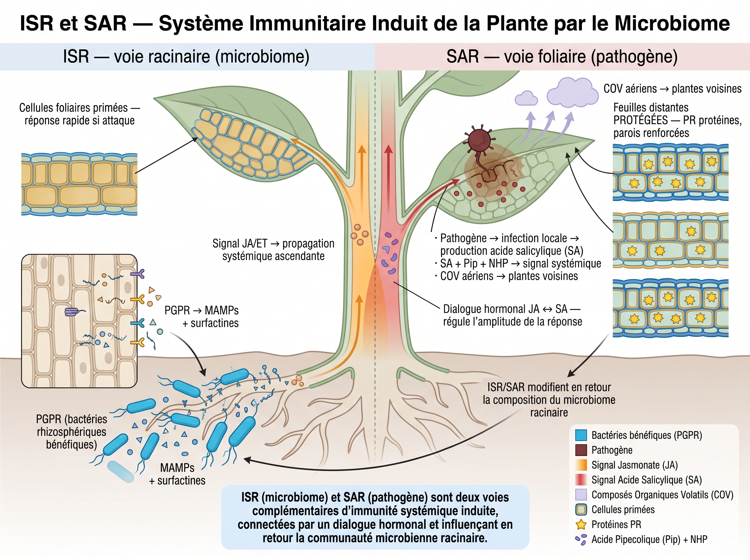 ISR / SAR — immunité plante